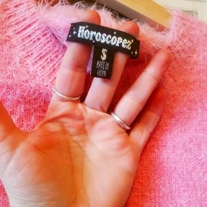 Dollz kill fuzzy pink cropped sweater